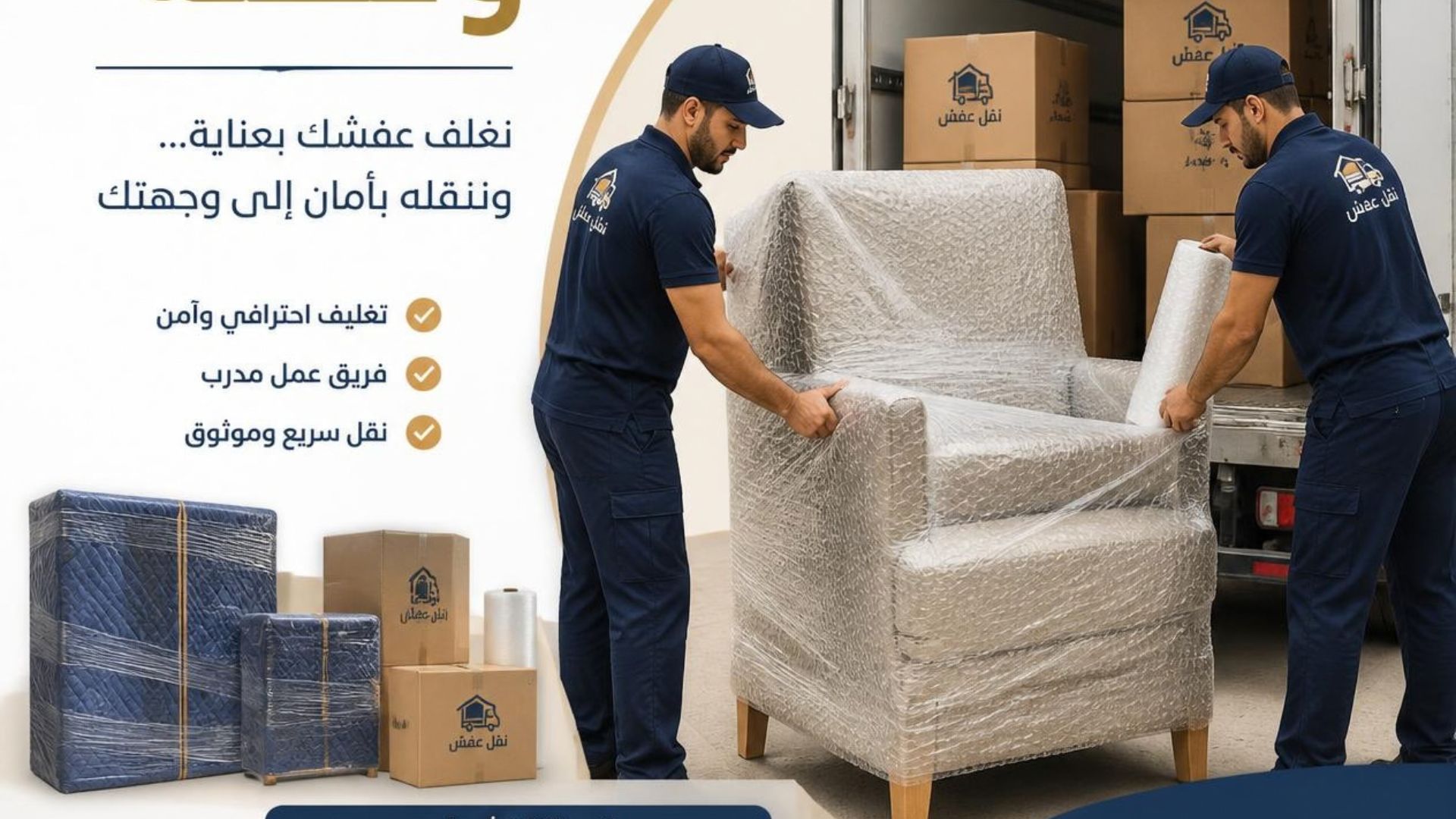 تغليف العفش